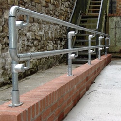 DDA handrail for ramp