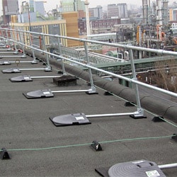 Free Standing Roof Edge Protection Safety Handrail