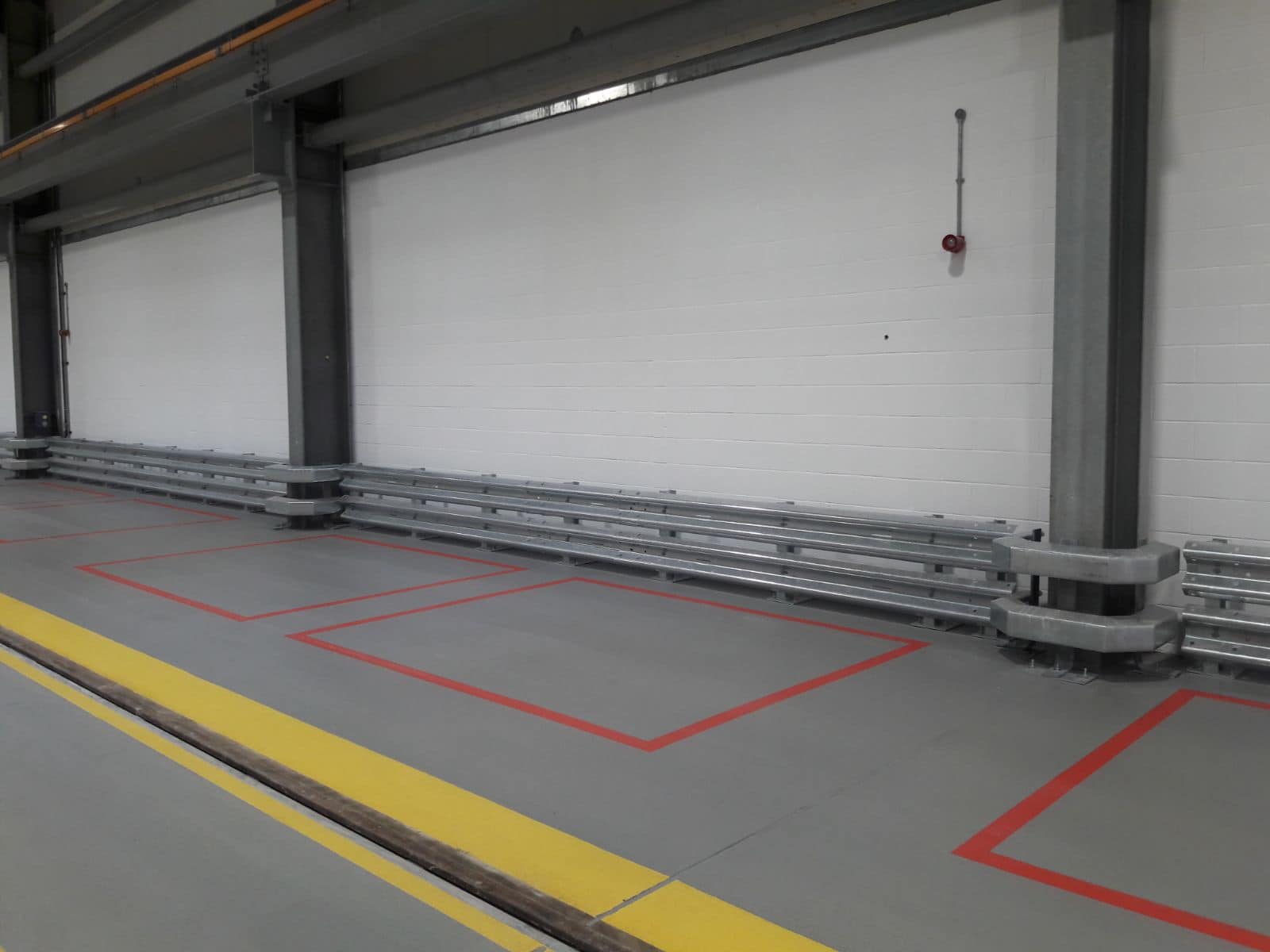 Armco protection for building