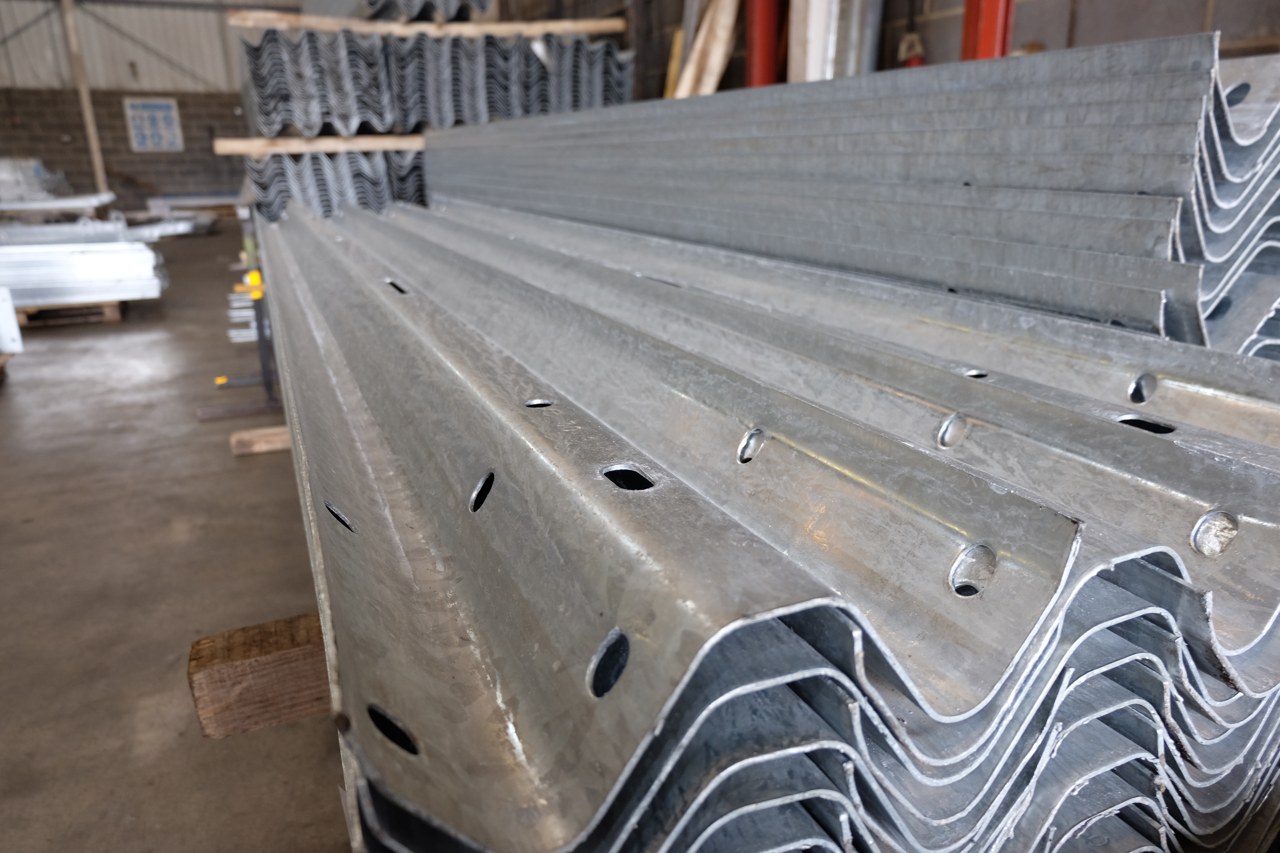 Steel corrugated Armco Beam